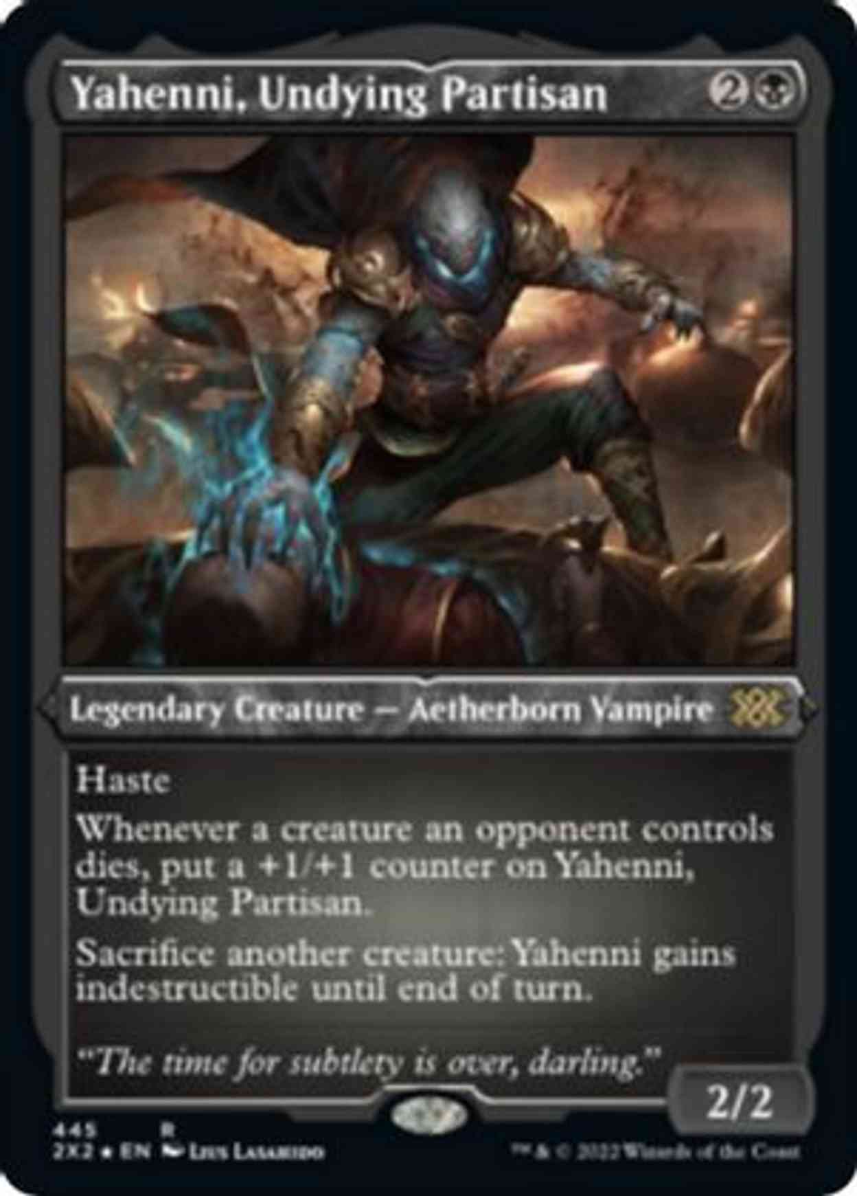 Yahenni, Undying Partisan (Foil Etched) magic card front