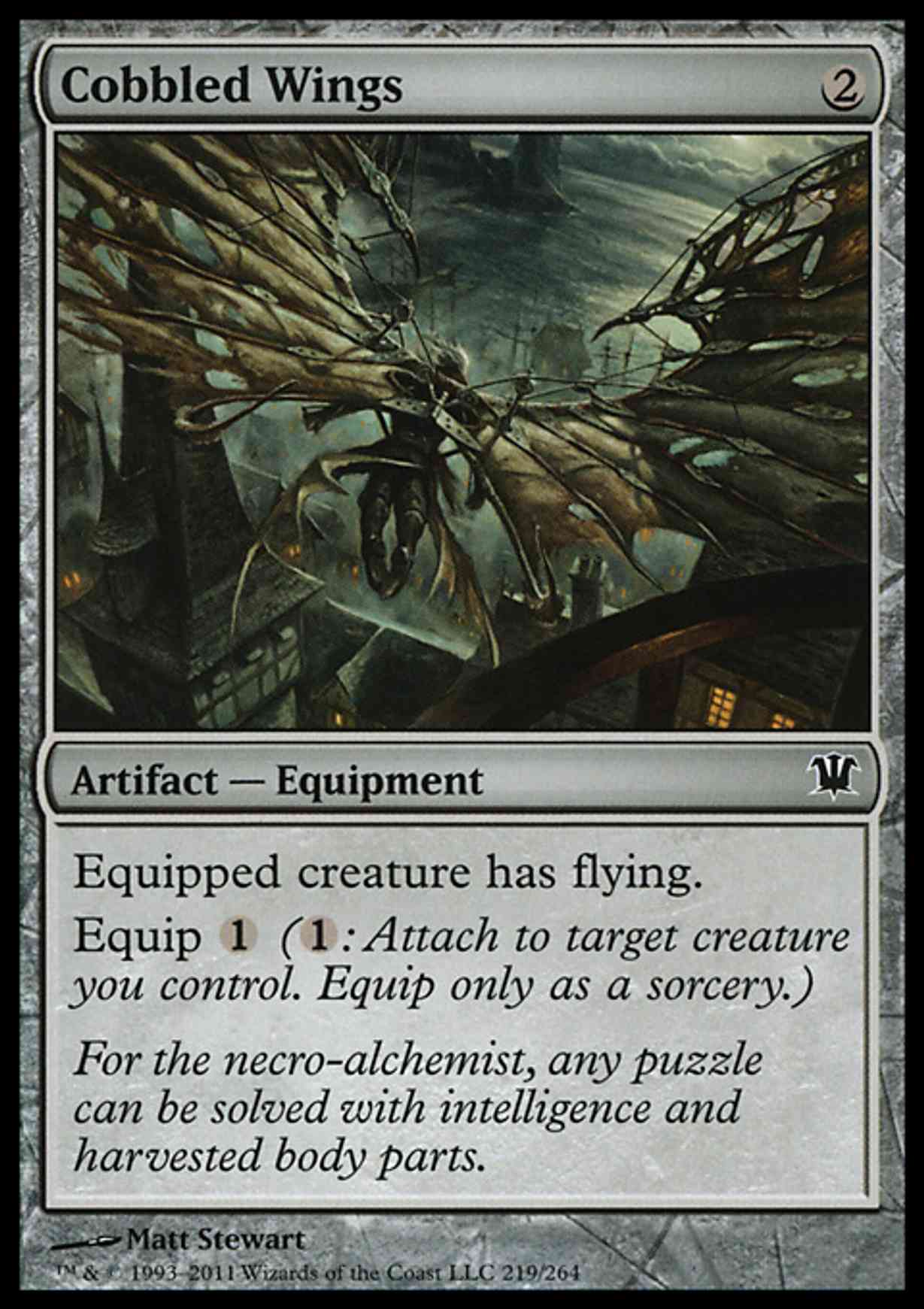 Cobbled Wings magic card front