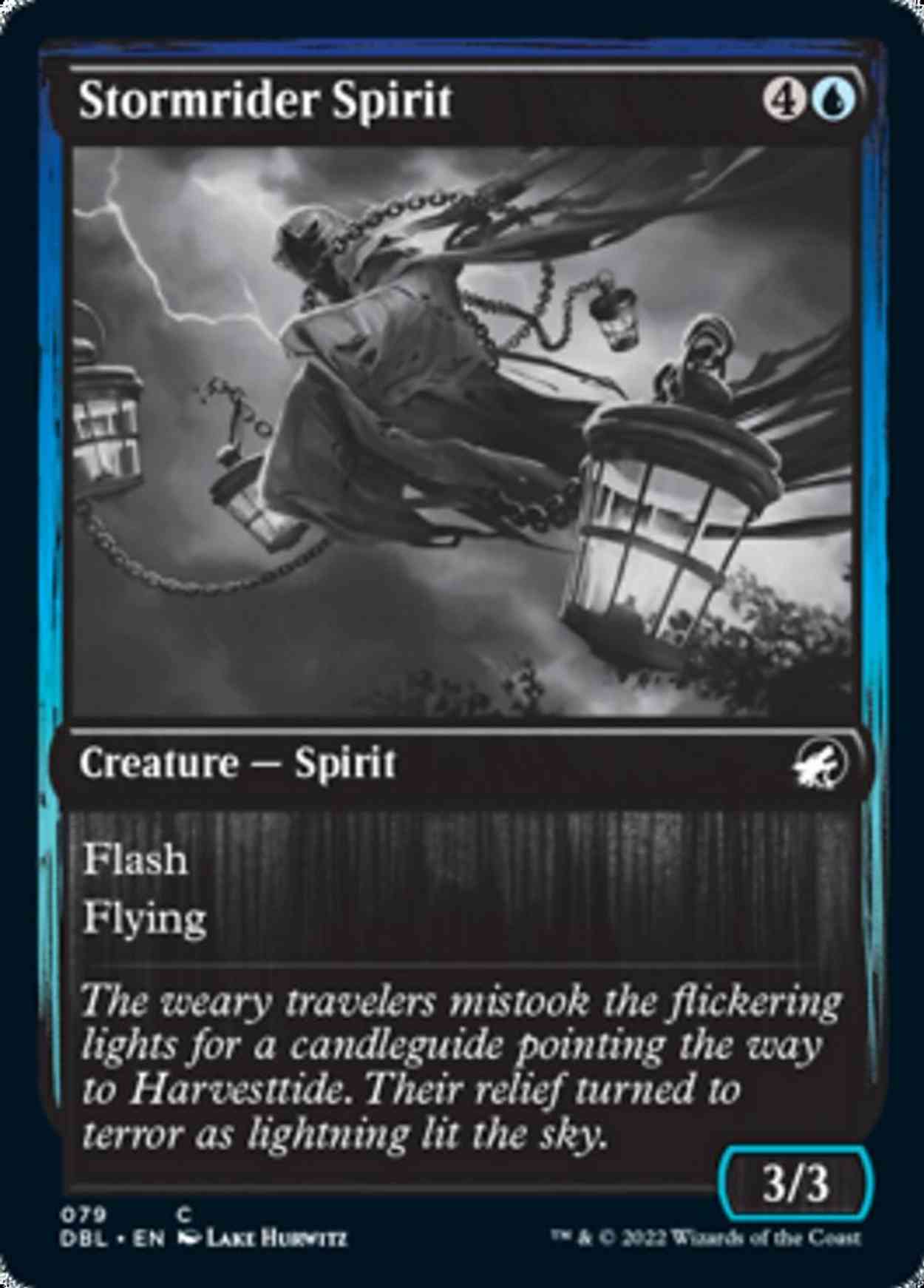 Stormrider Spirit magic card front