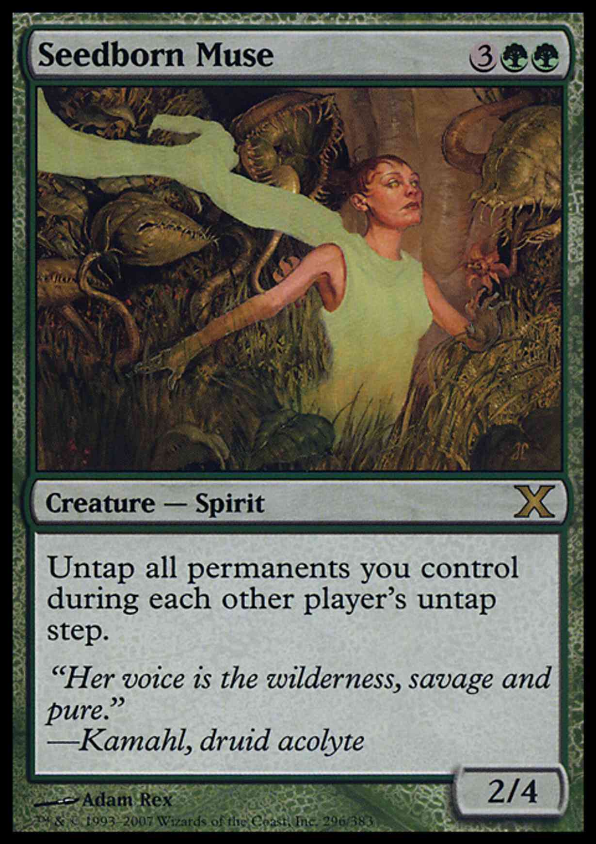 Seedborn Muse magic card front