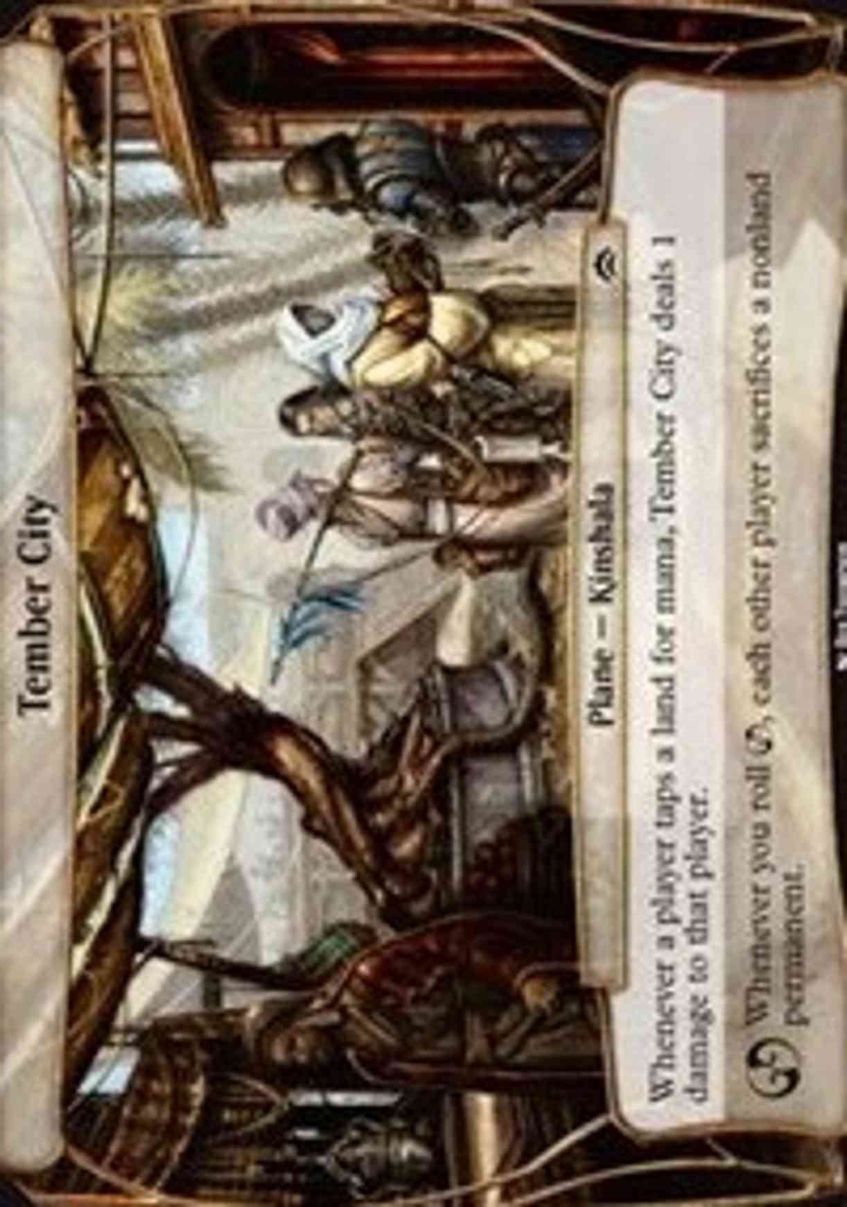 Tember City (Planechase Anthology) magic card front
