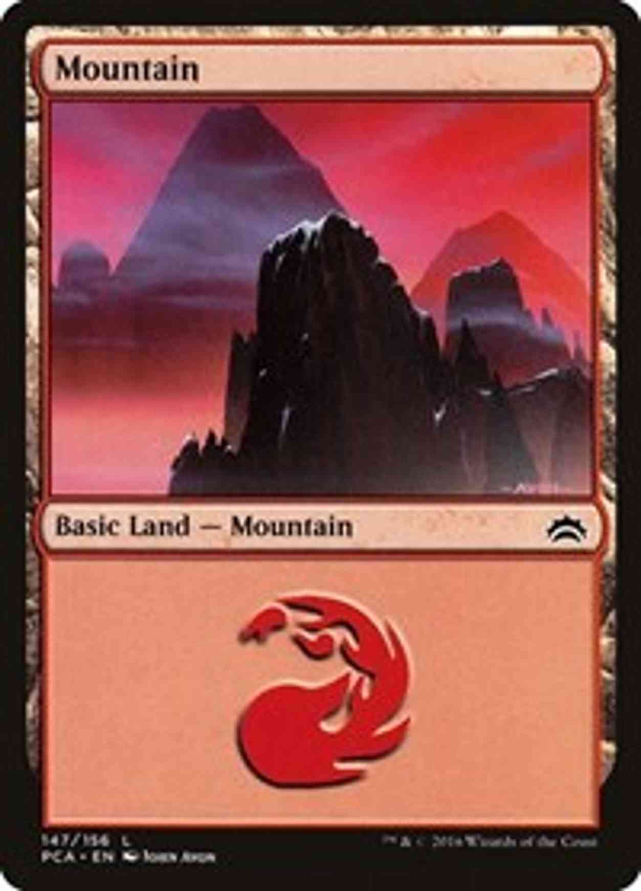 Mountain (147) magic card front