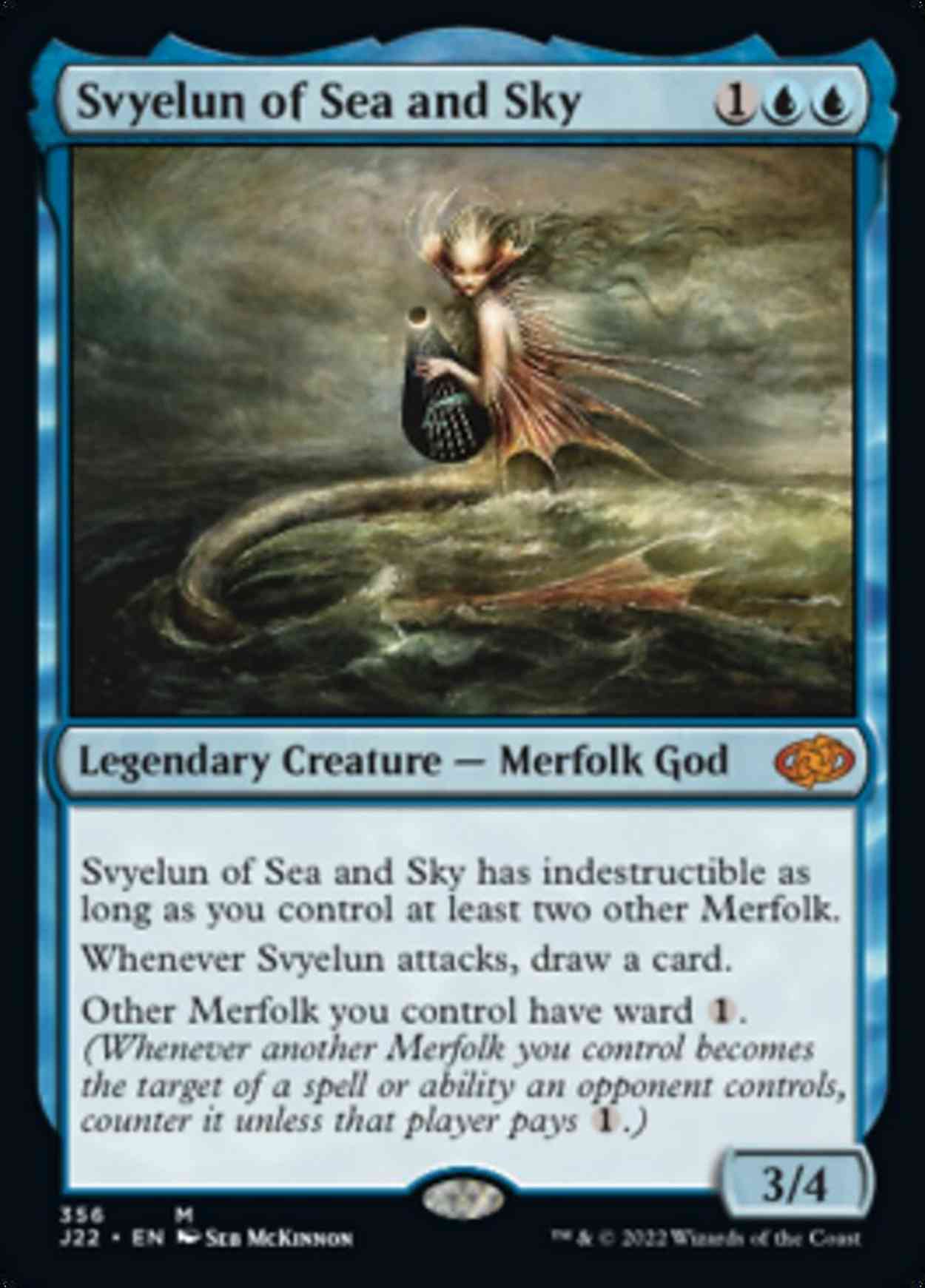 Svyelun of Sea and Sky magic card front