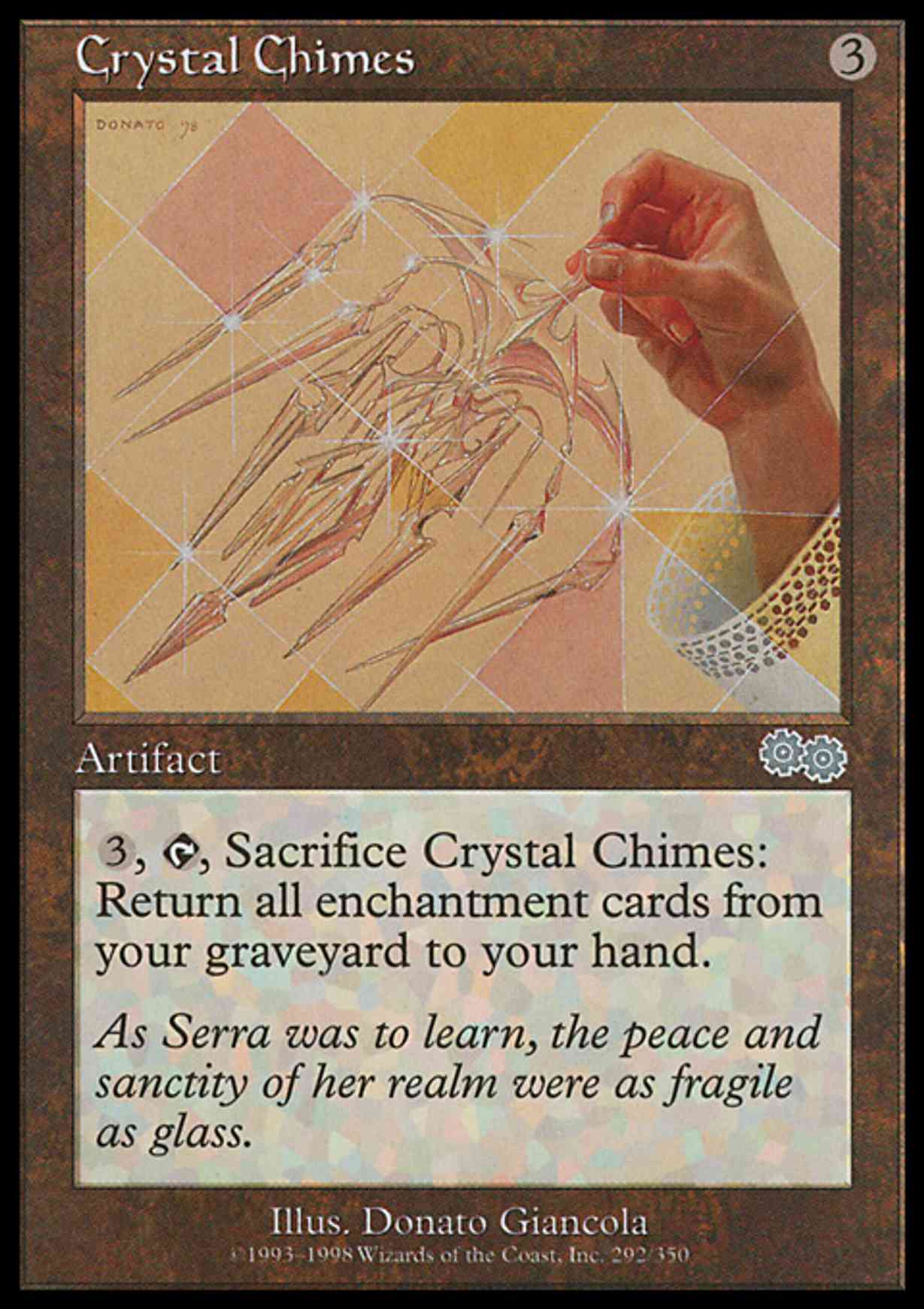 Crystal Chimes magic card front