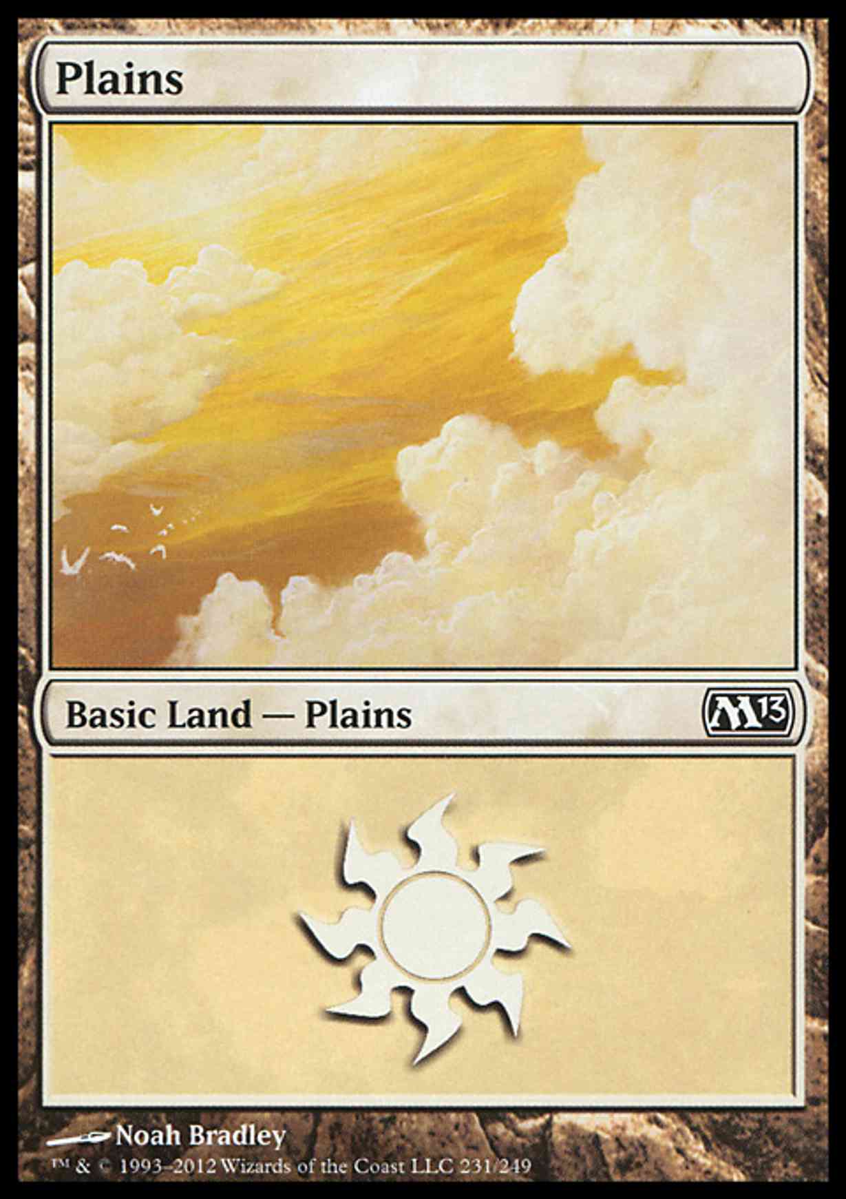 Plains (231)  magic card front
