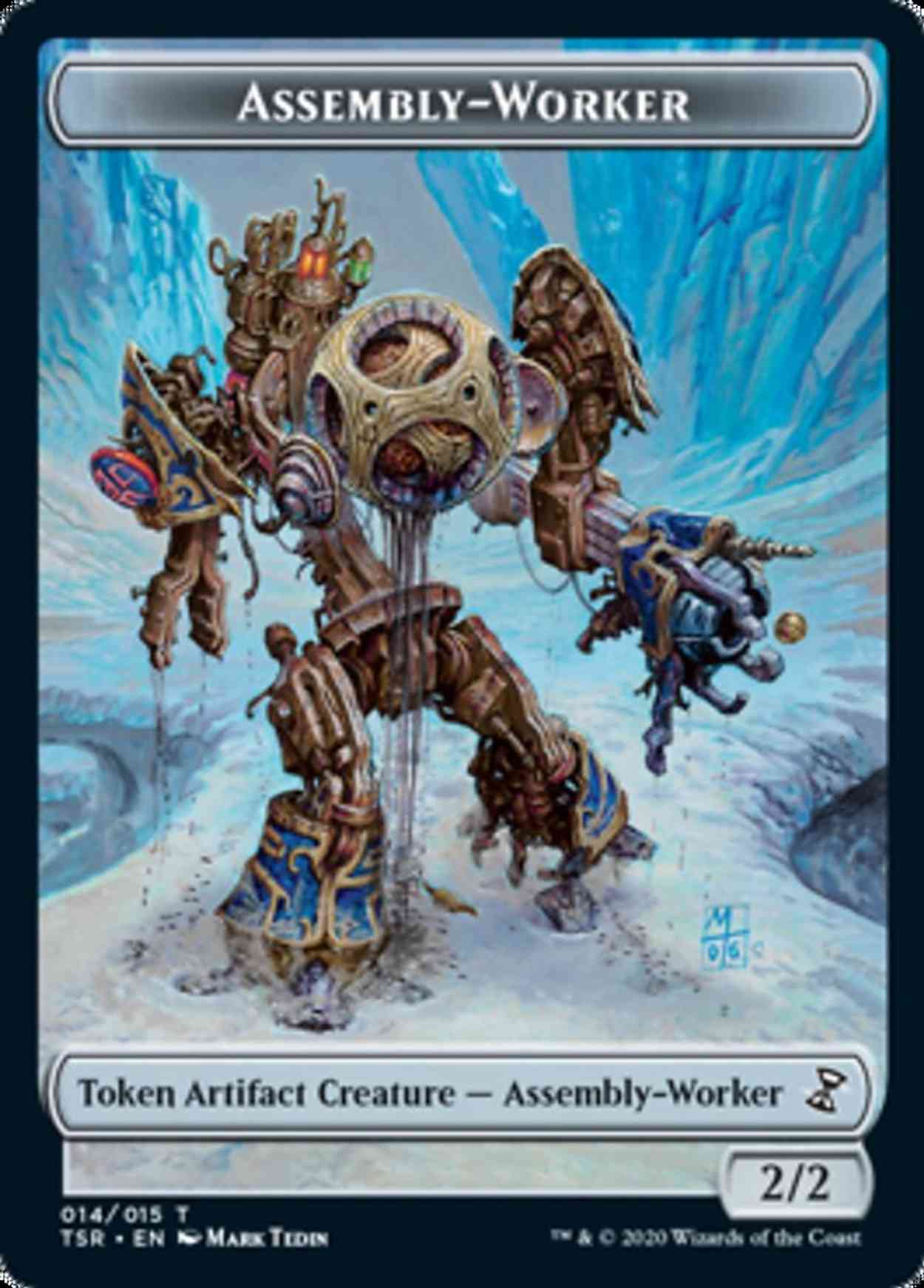 Assembly-Worker Token magic card front