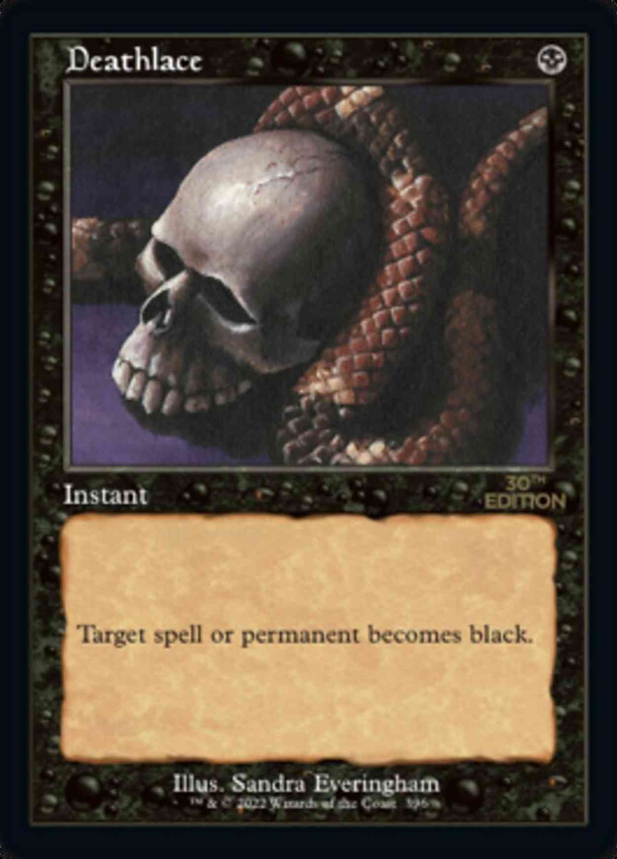 Deathlace (Retro Frame) magic card front