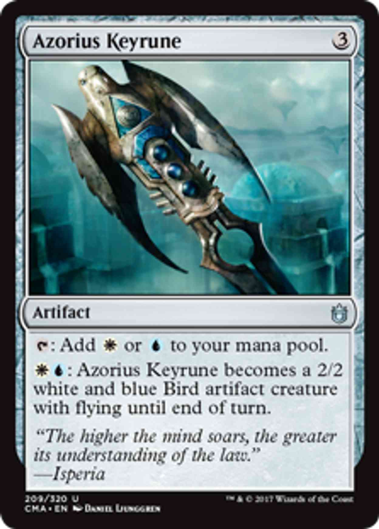 Azorius Keyrune magic card front