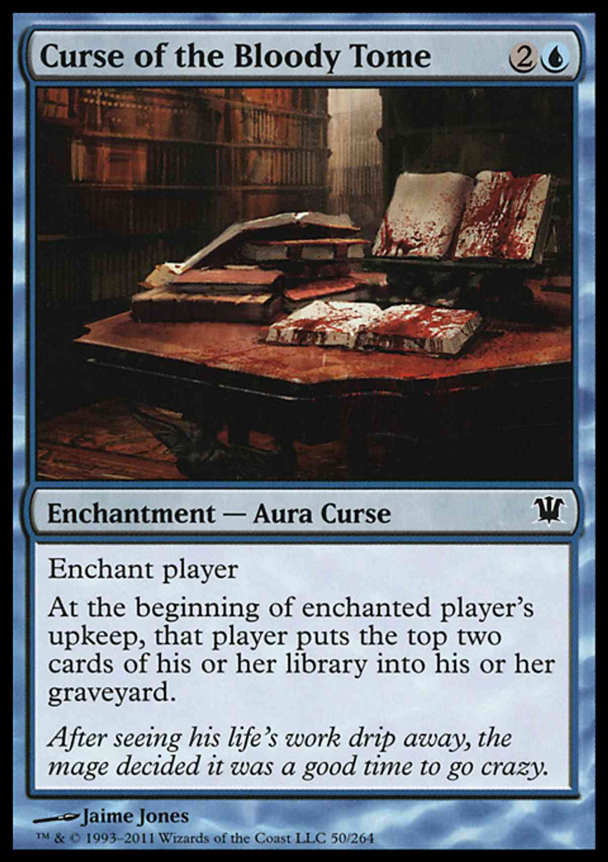 Curse of the Bloody Tome magic card front