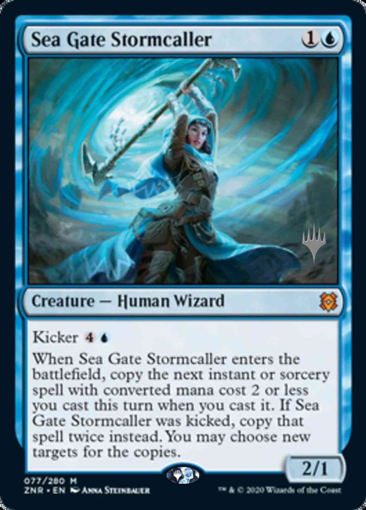 Sea Gate Stormcaller magic card front