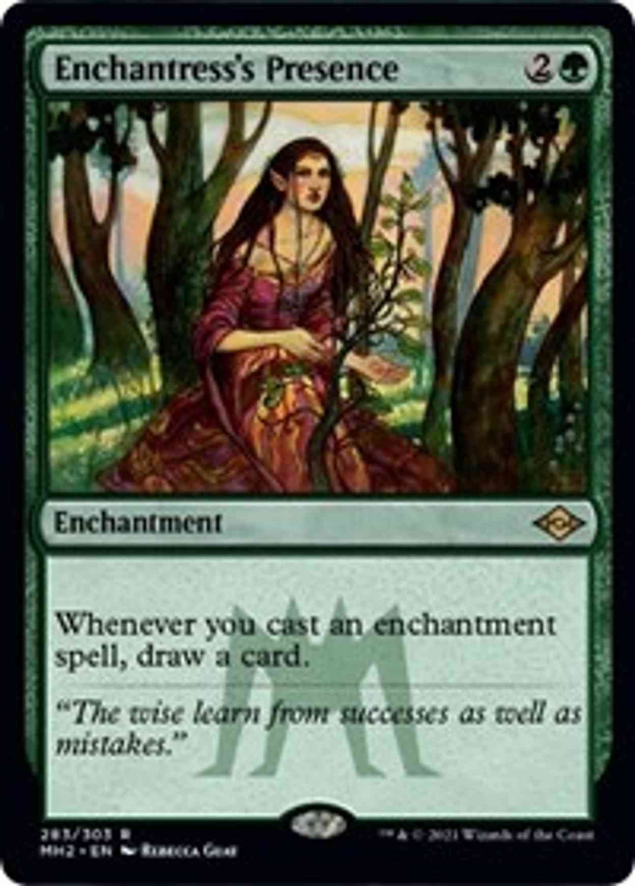 Enchantress's Presence (Foil Etched) magic card front
