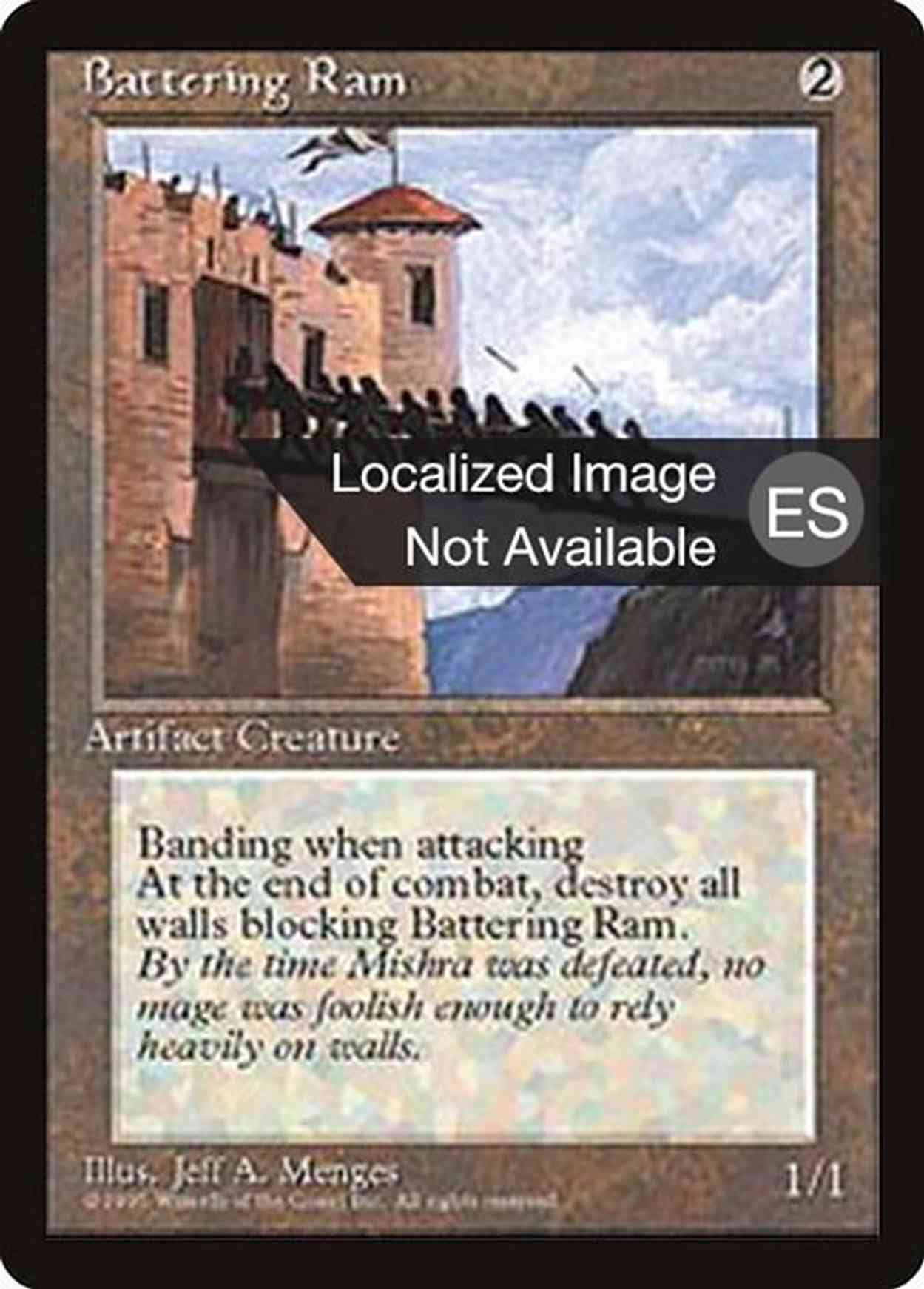 Battering Ram magic card front