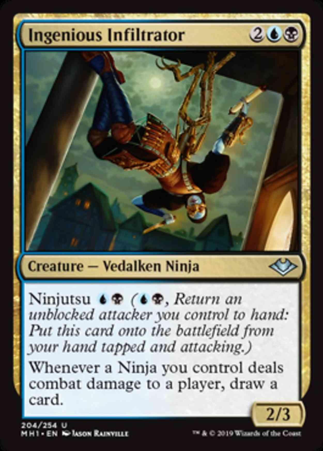 Ingenious Infiltrator magic card front