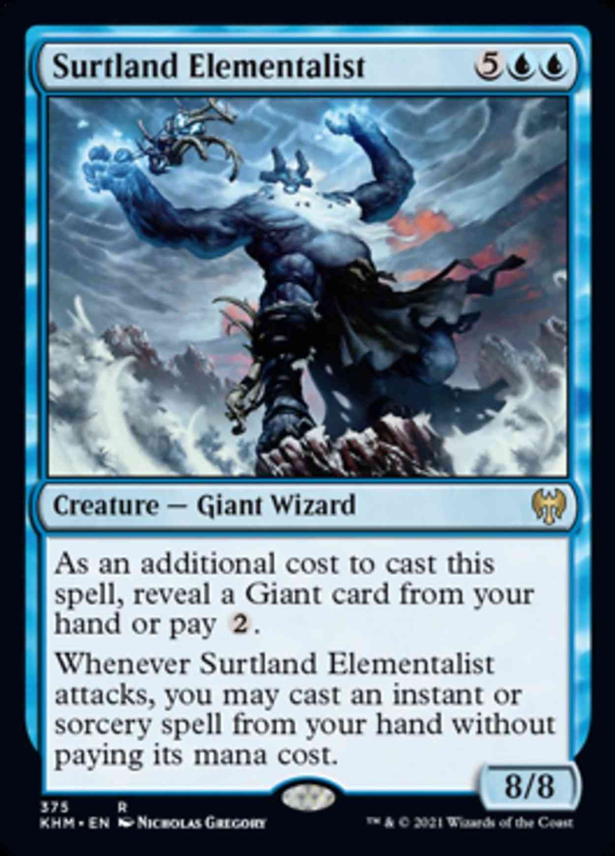 Surtland Elementalist magic card front