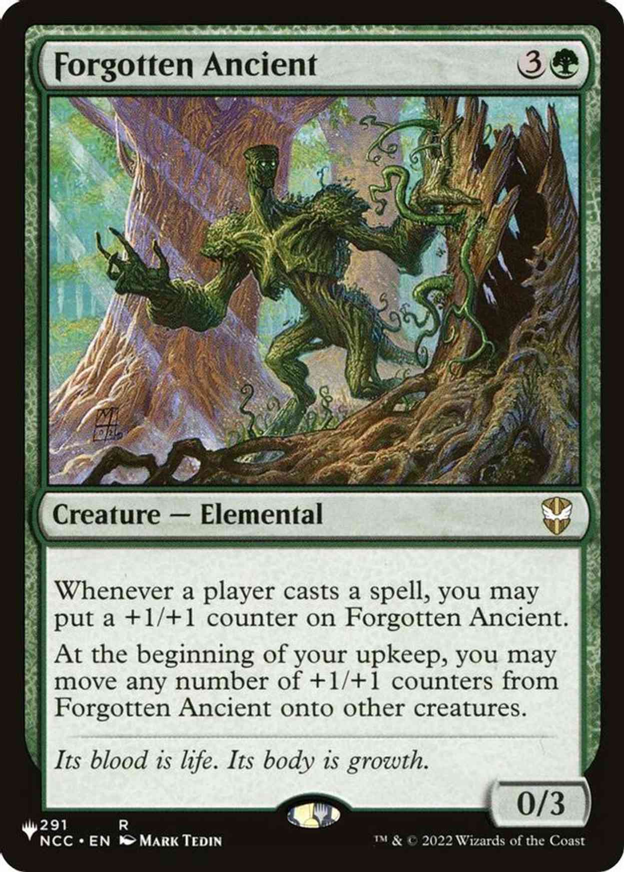 Forgotten Ancient (NCC) magic card front