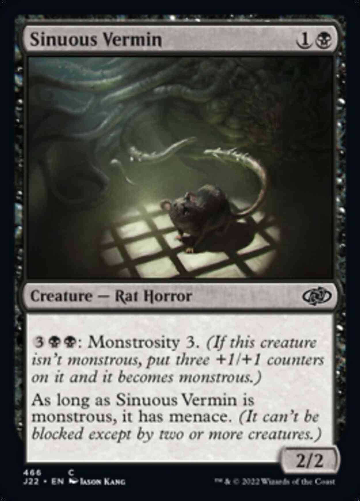 Sinuous Vermin magic card front