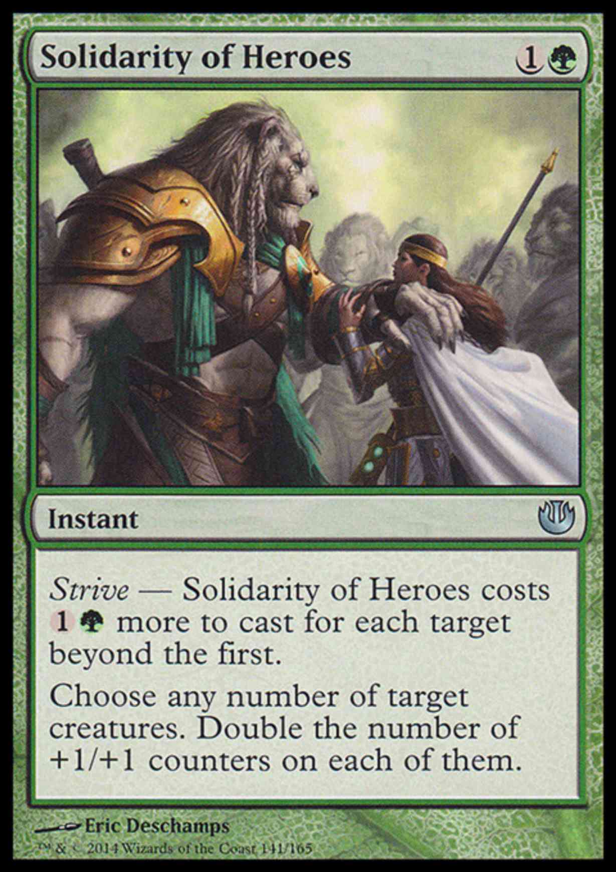 Solidarity of Heroes magic card front