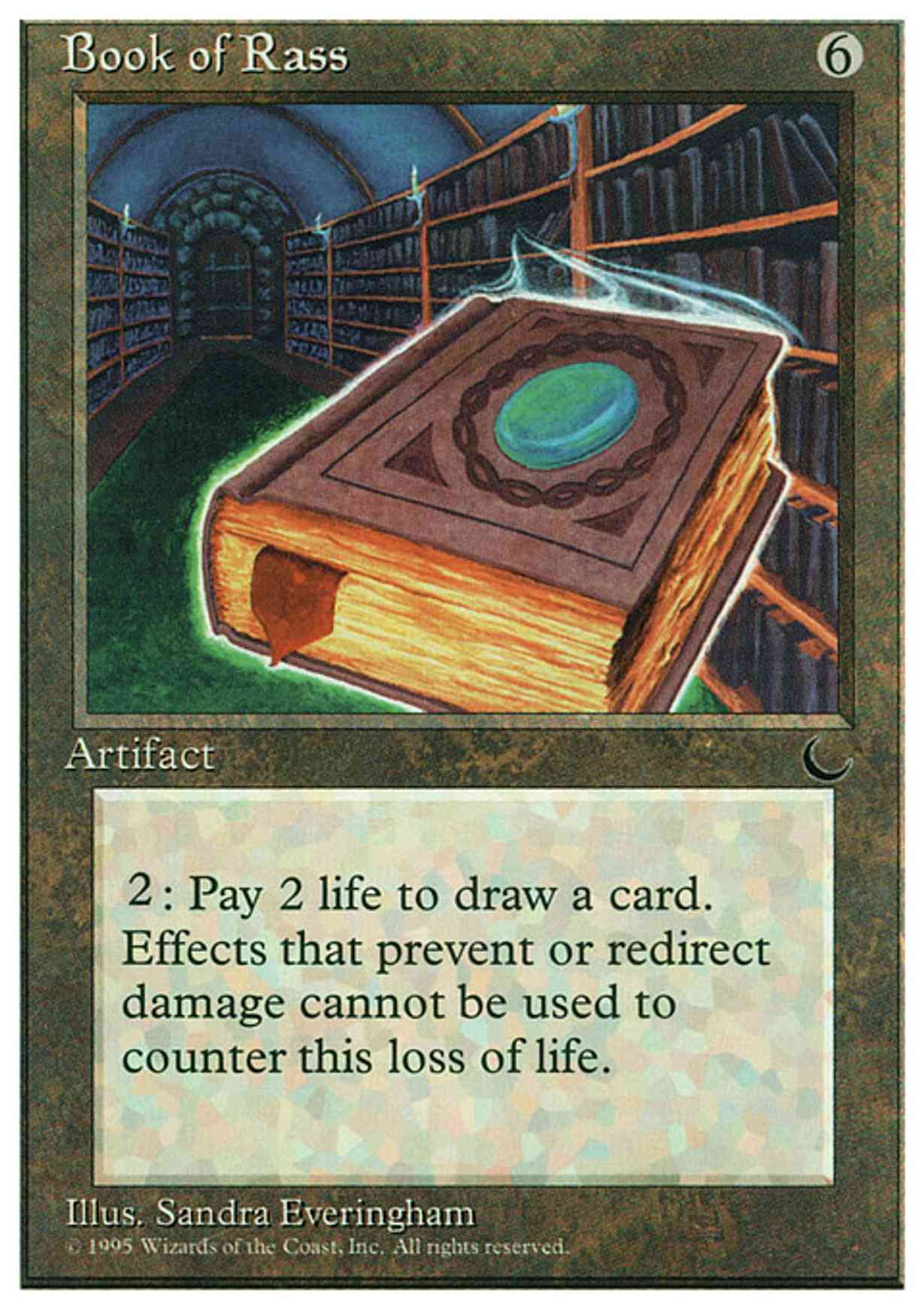 Book of Rass magic card front