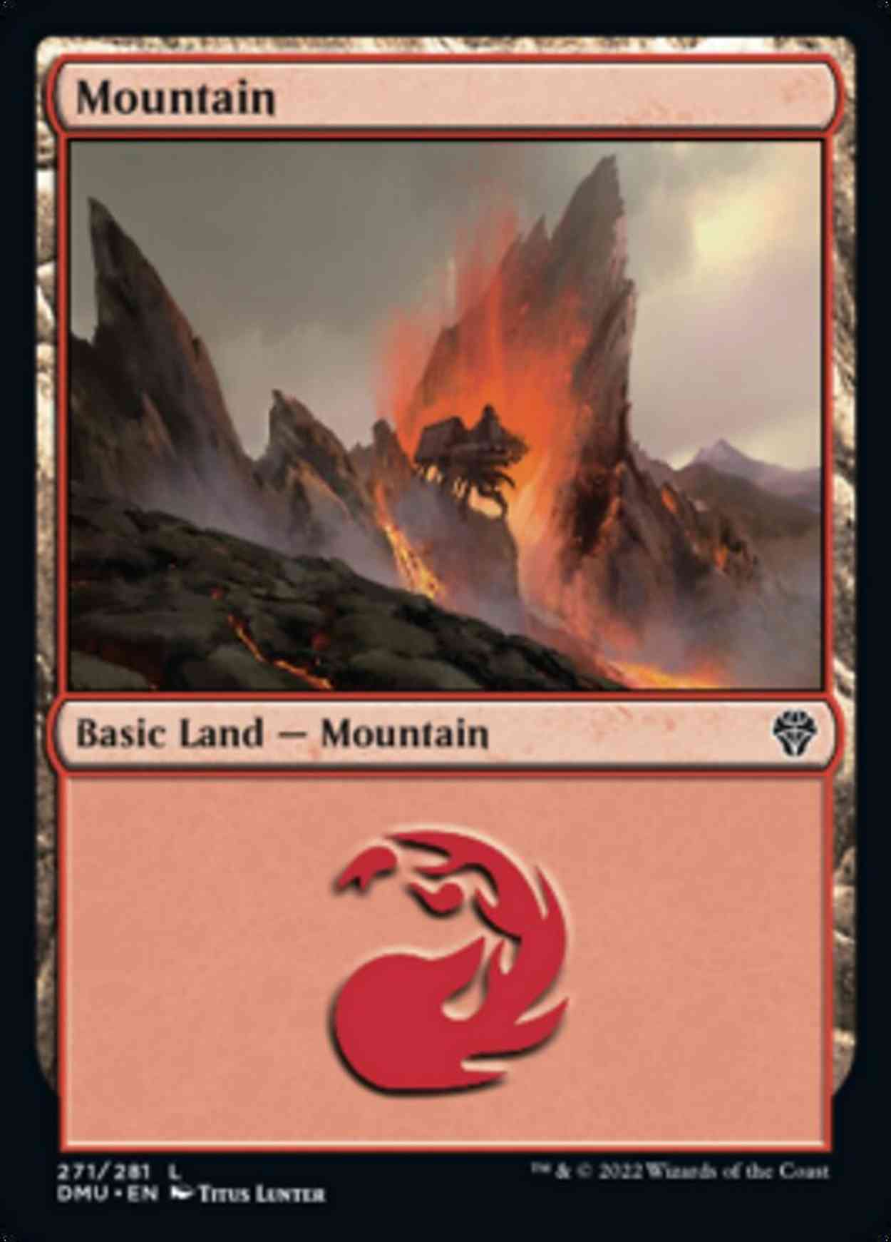 Mountain (271) magic card front