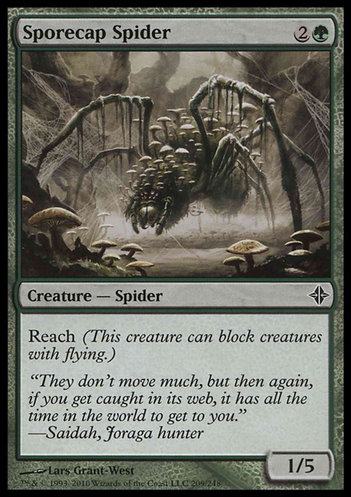 Sporecap Spider magic card front