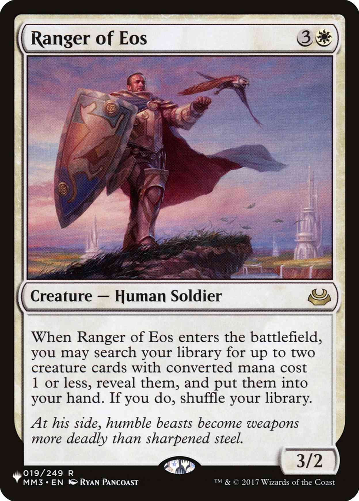 Ranger of Eos (MM3) magic card front