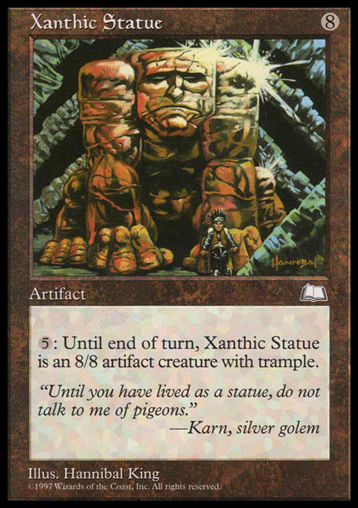 Xanthic Statue magic card front