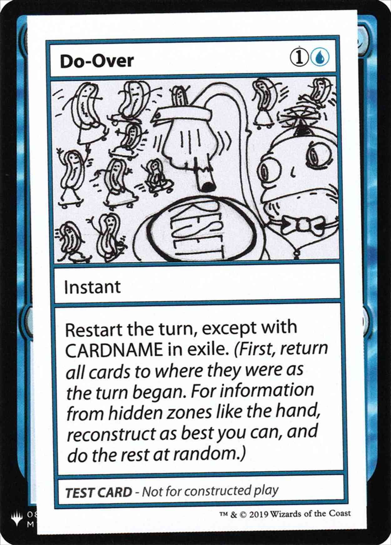 Do-Over magic card front