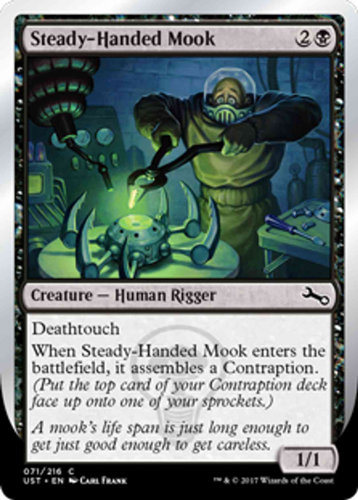Steady-Handed Mook magic card front