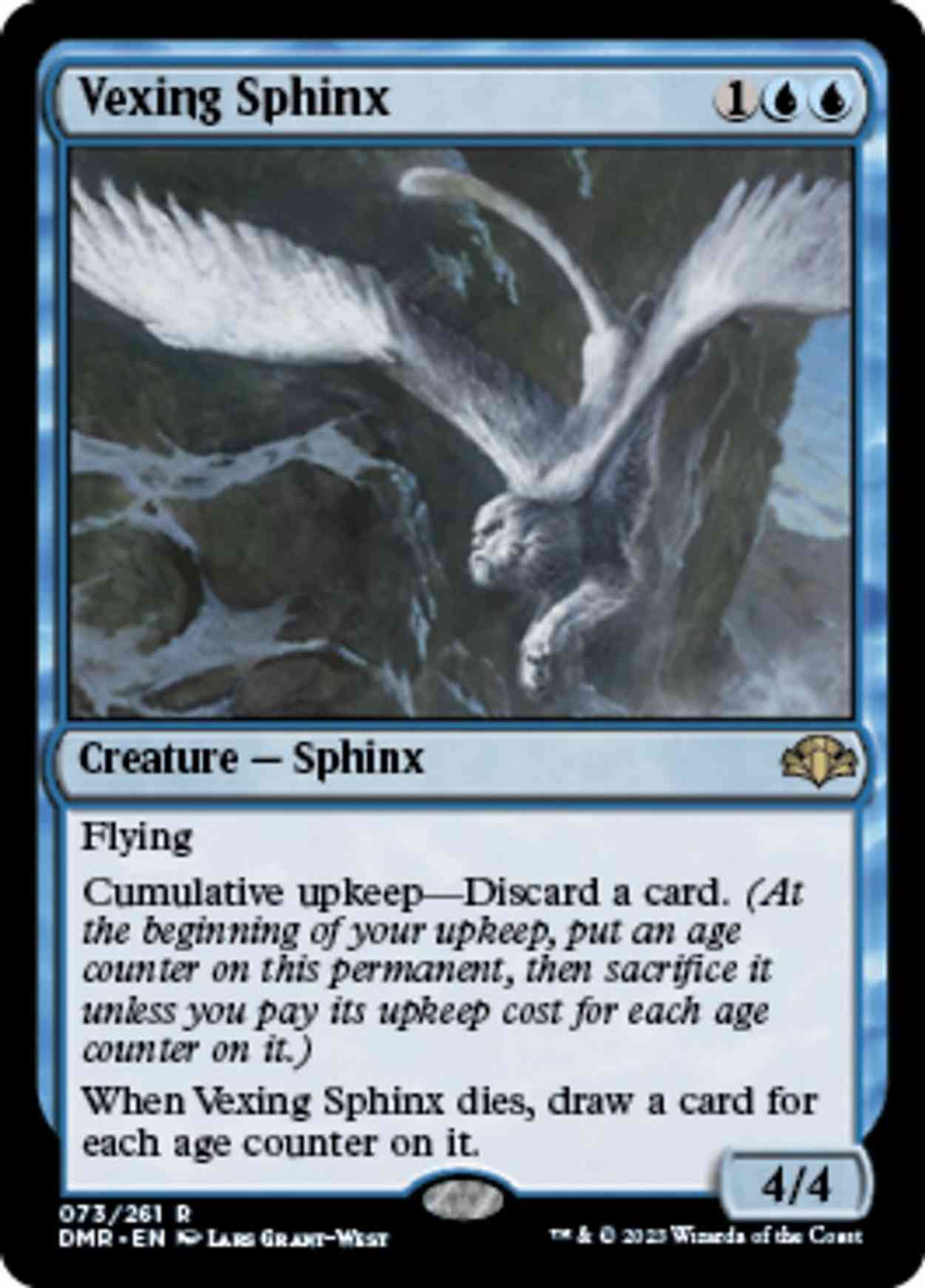 Vexing Sphinx magic card front