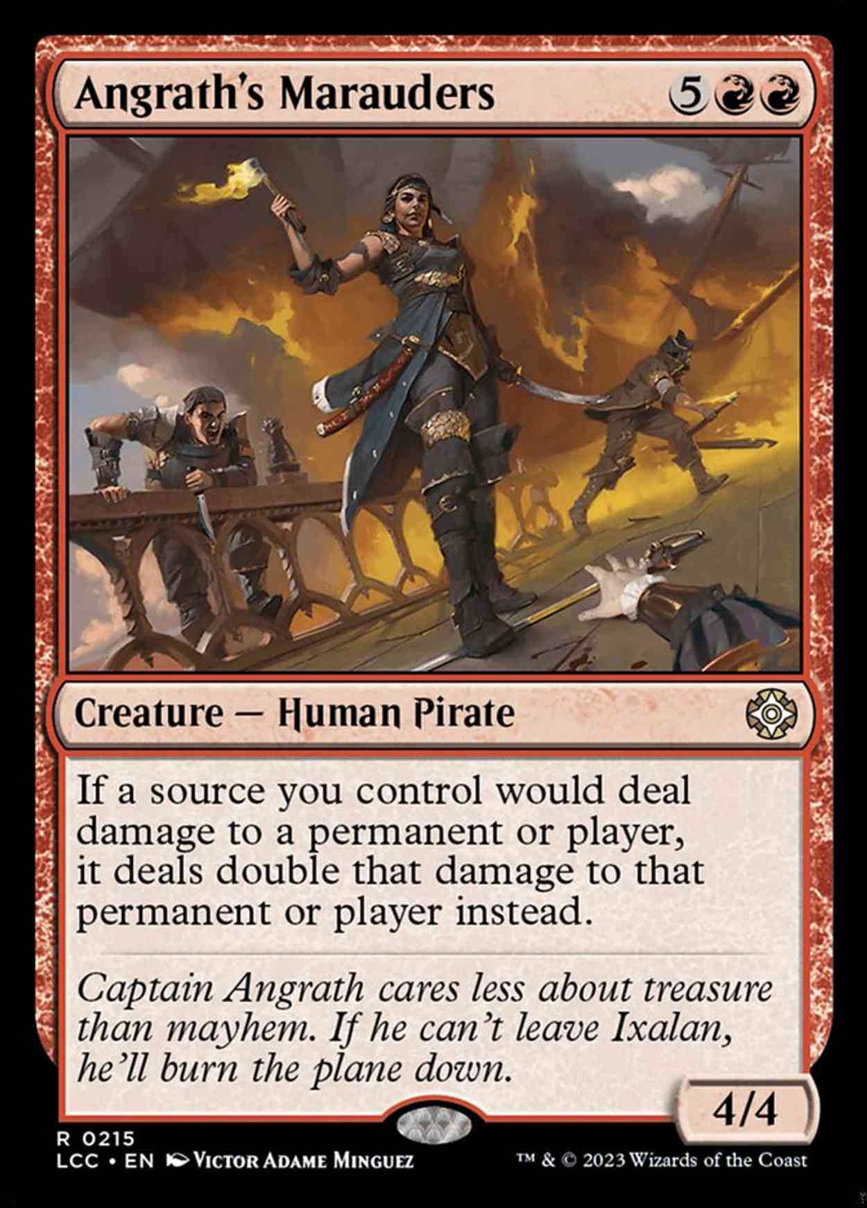 Angrath's Marauders magic card front