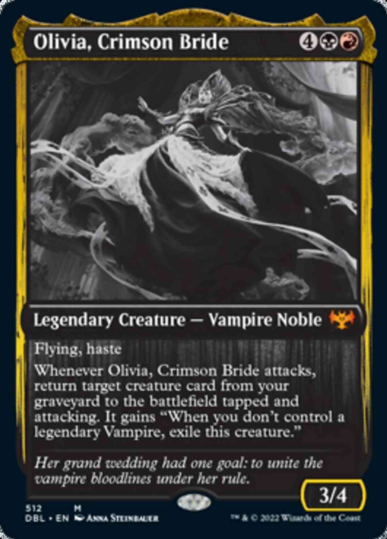 Olivia, Crimson Bride magic card front