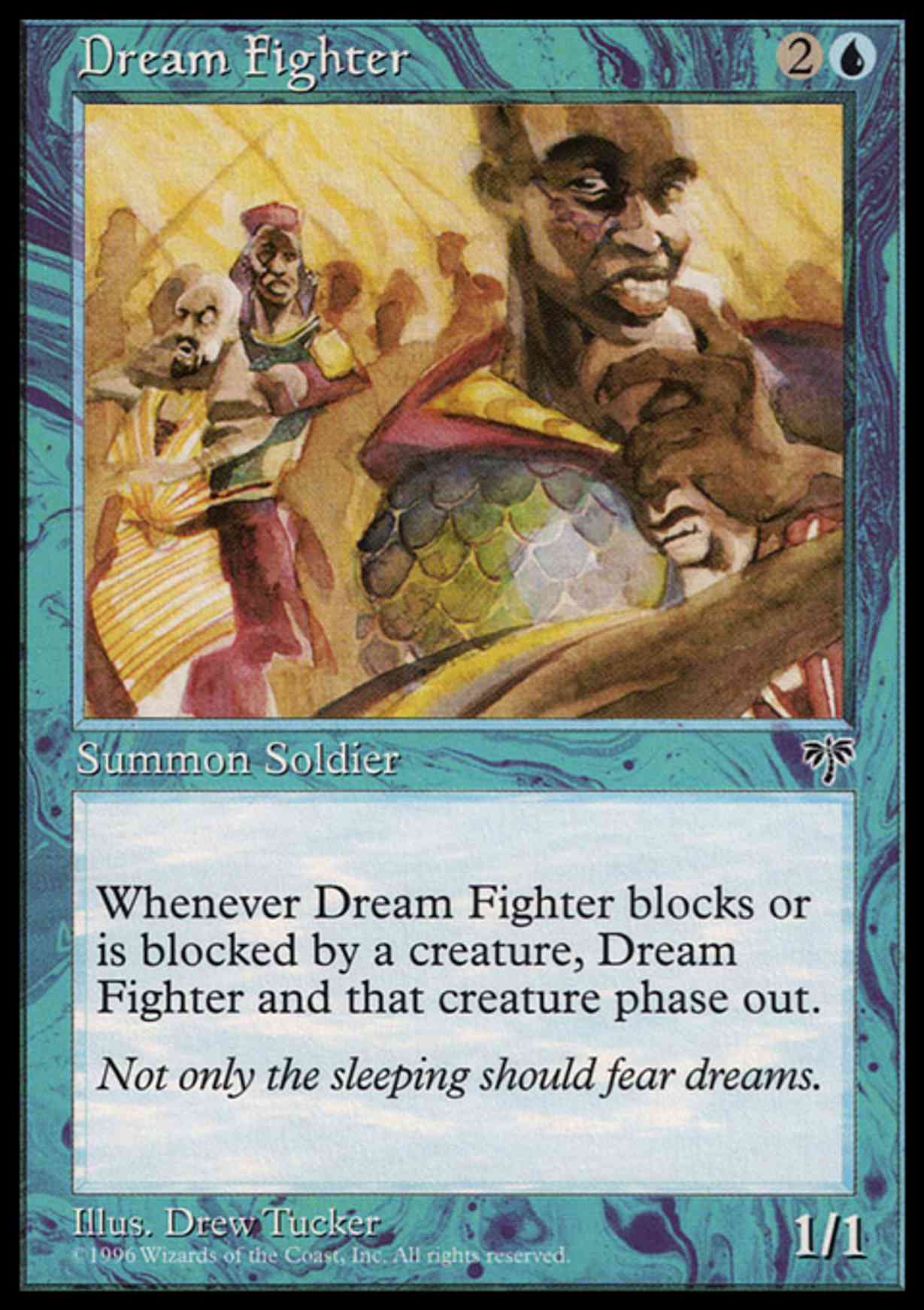 Dream Fighter magic card front