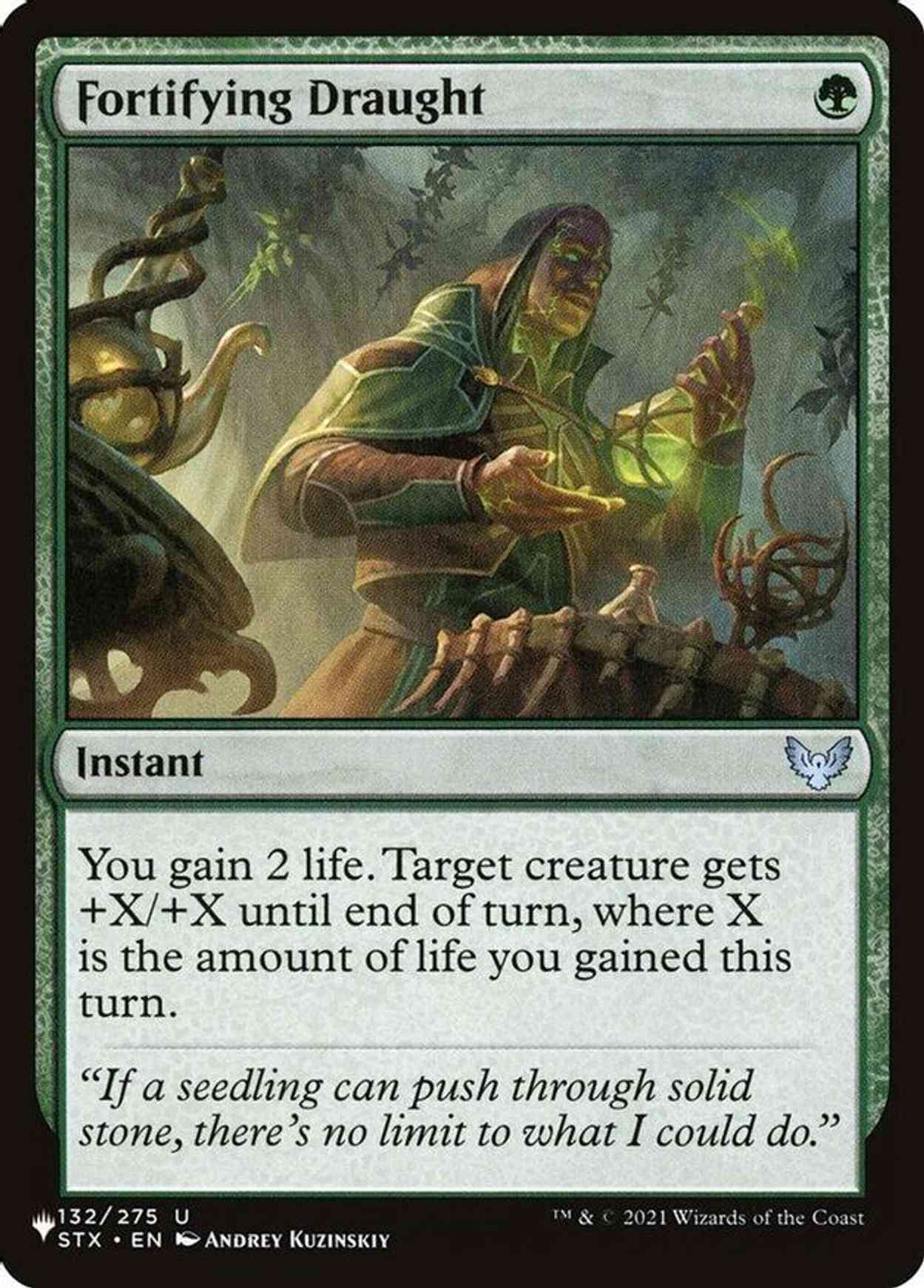 Fortifying Draught magic card front