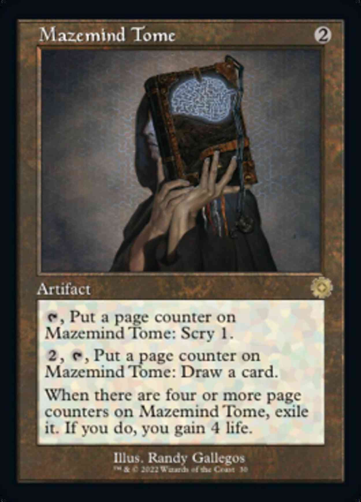 Mazemind Tome magic card front
