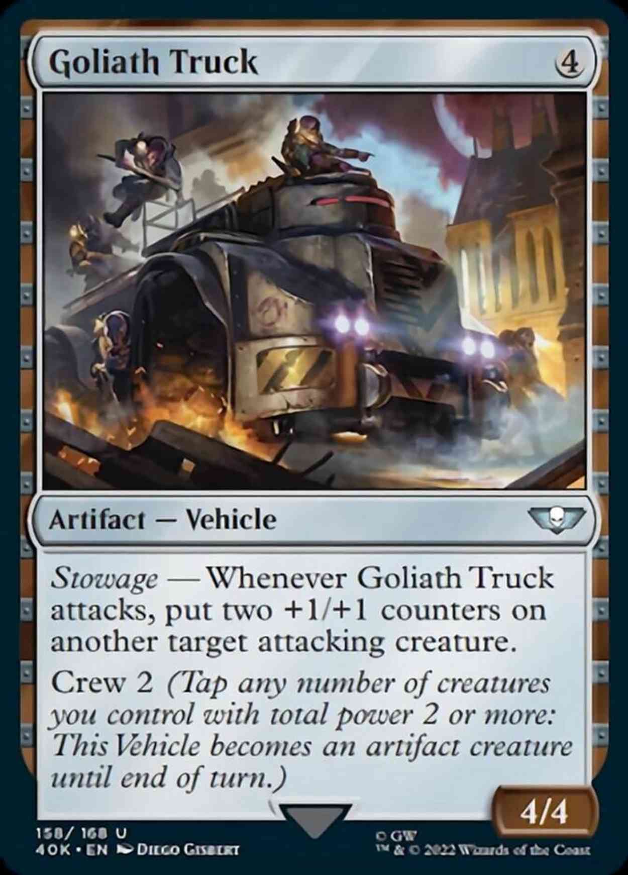 Goliath Truck magic card front
