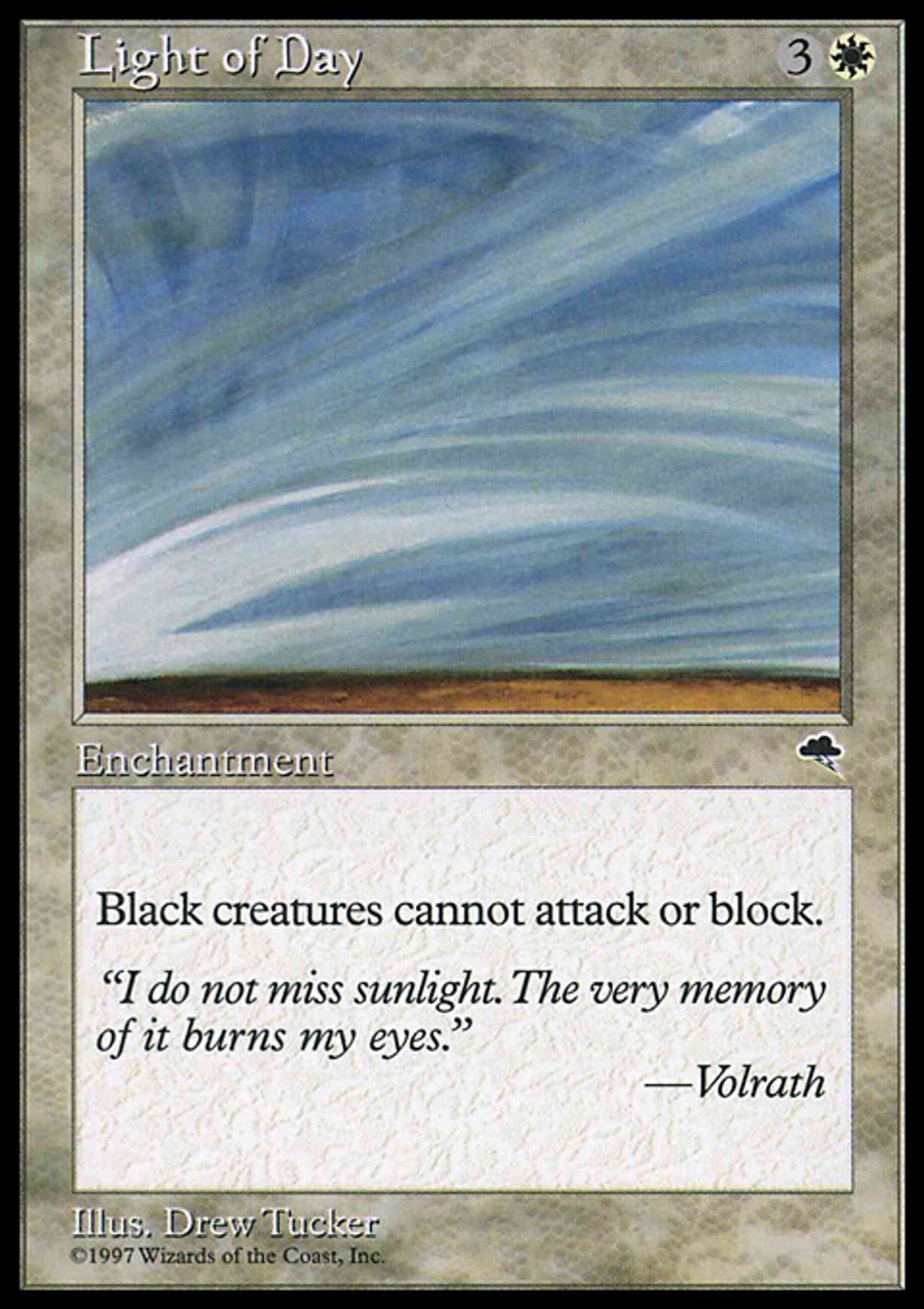 Light of Day magic card front