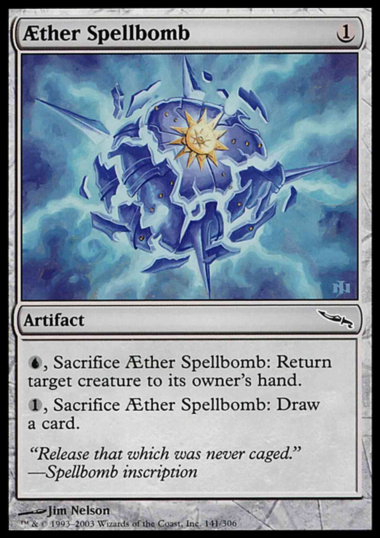 Aether Spellbomb magic card front