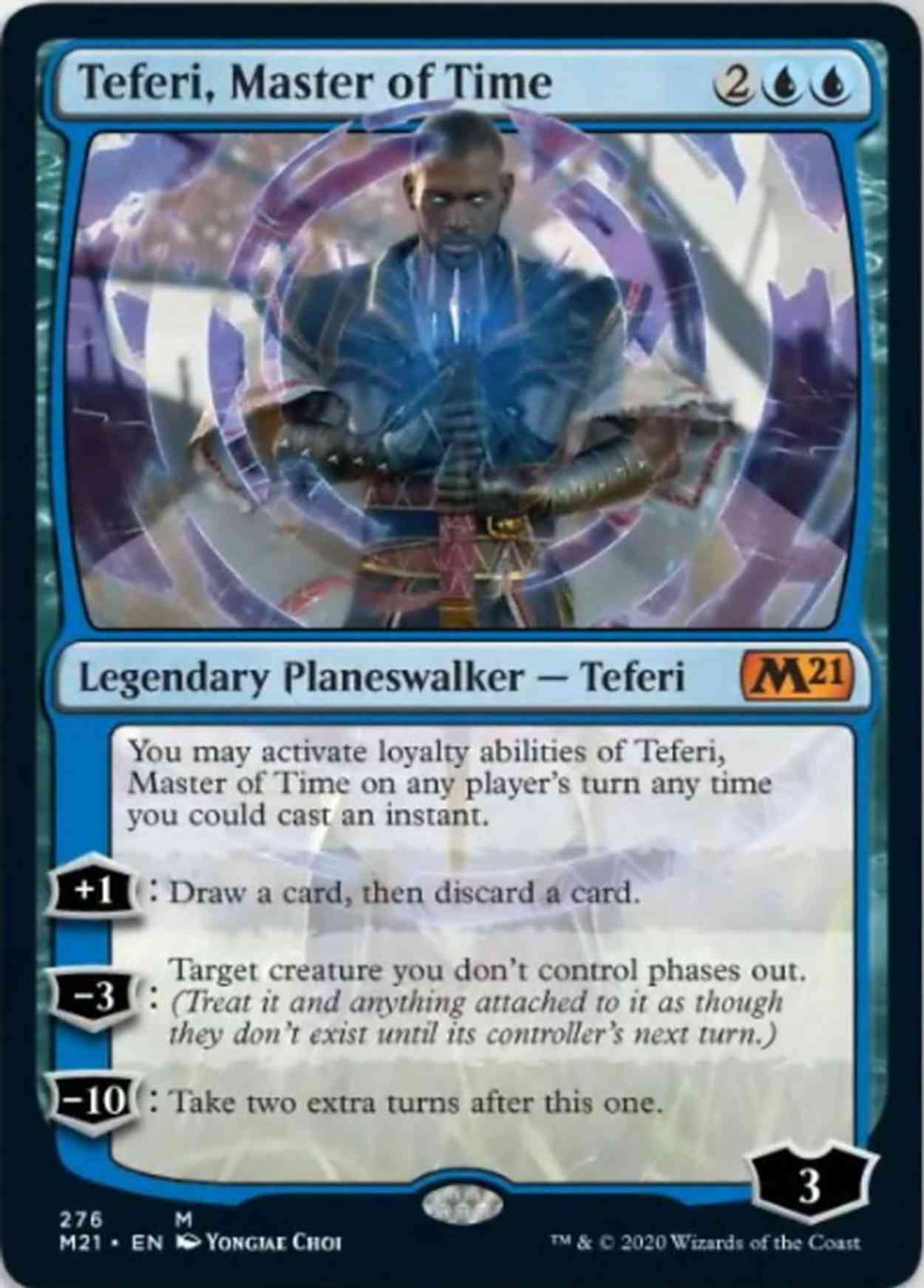 Teferi, Master of Time (276) magic card front