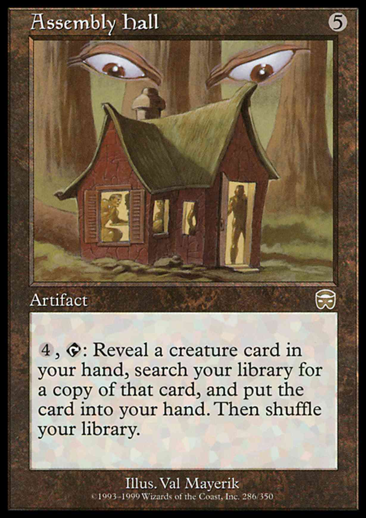 Assembly Hall magic card front