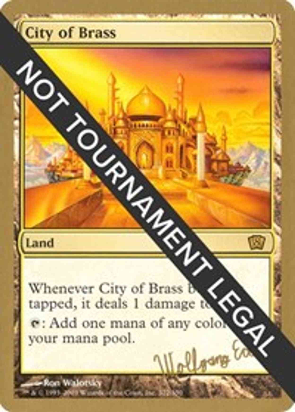 City of Brass - 2003 Wolfgang Eder (8ED) magic card front