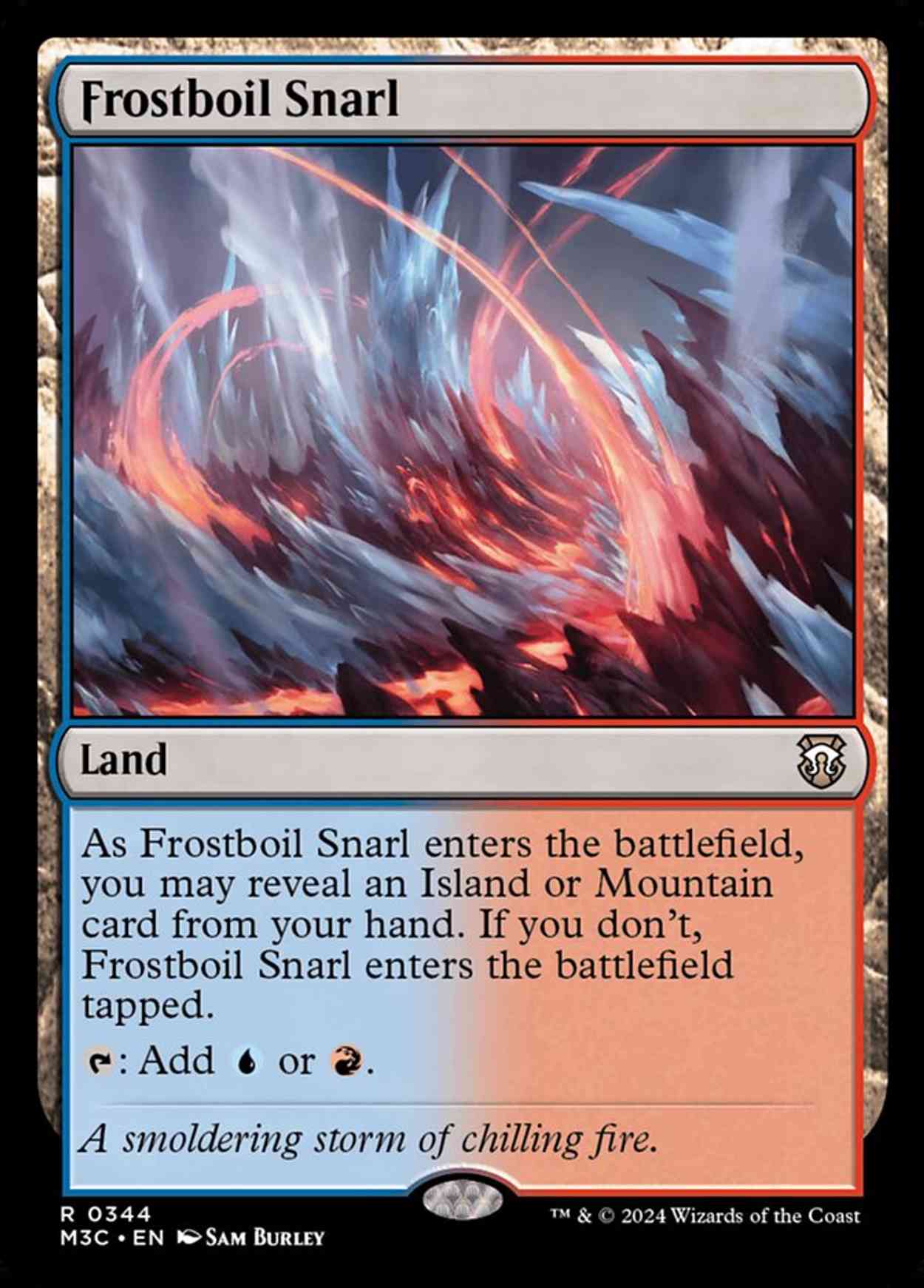 Frostboil Snarl magic card front