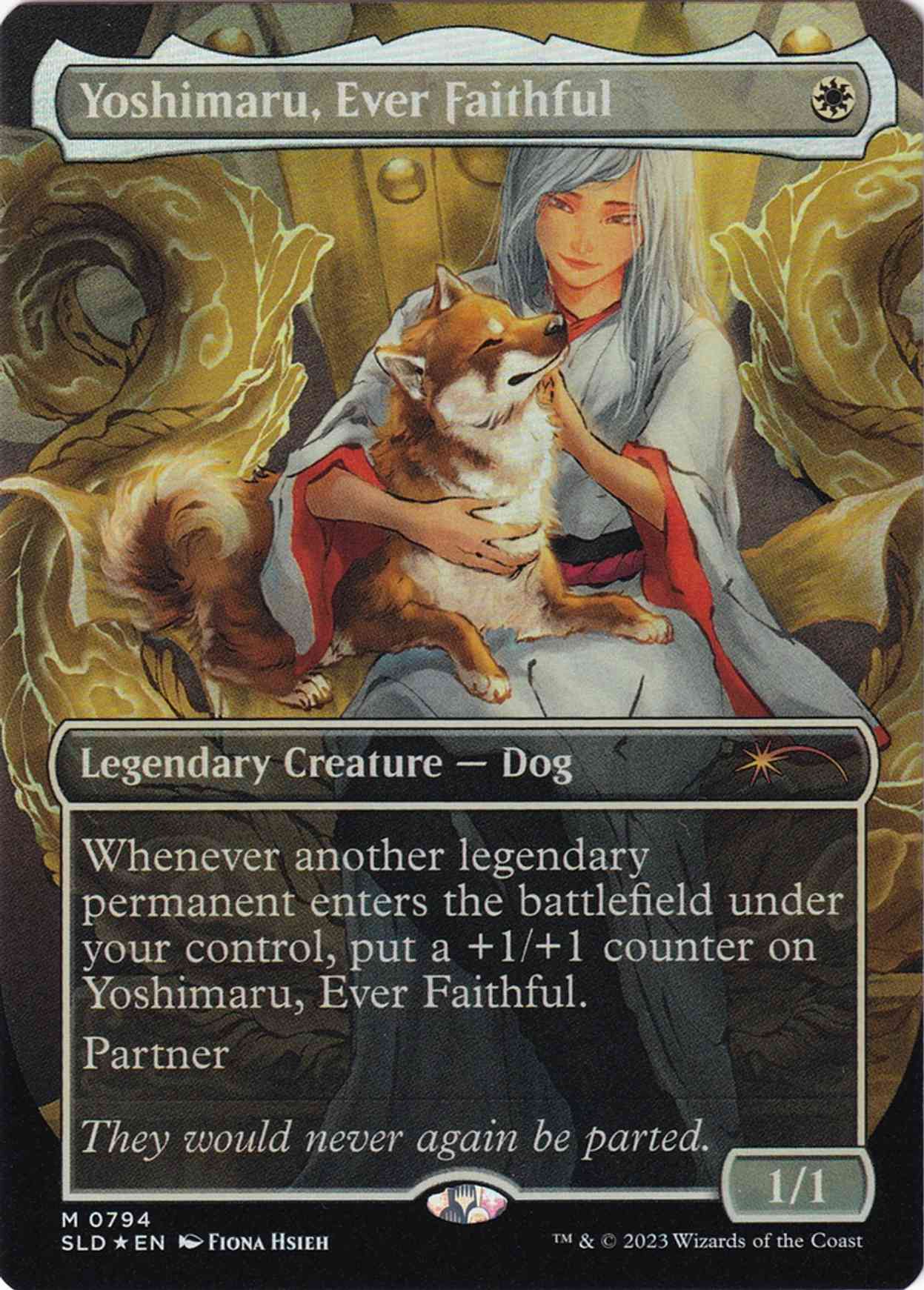 Yoshimaru, Ever Faithful magic card front