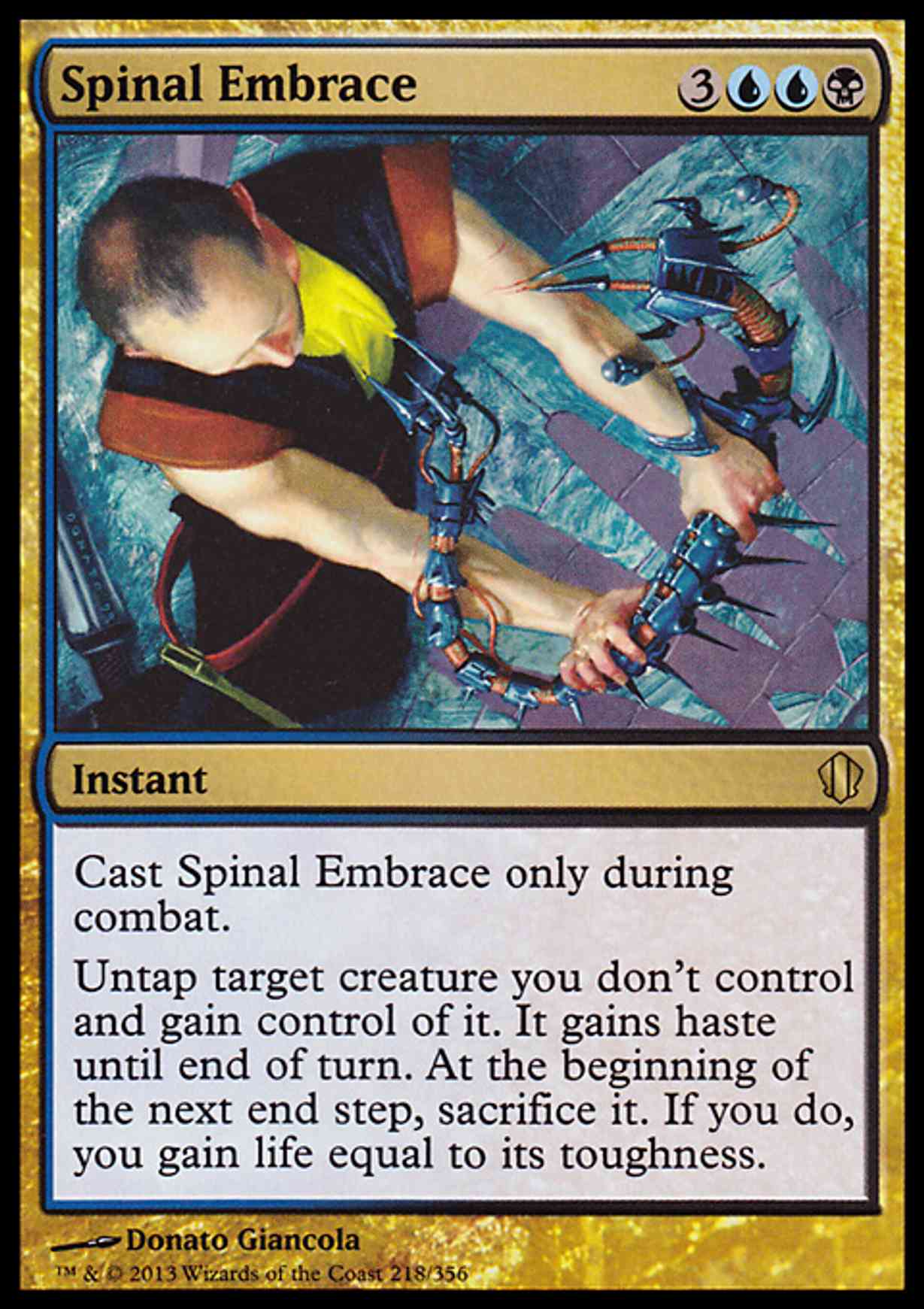 Spinal Embrace magic card front