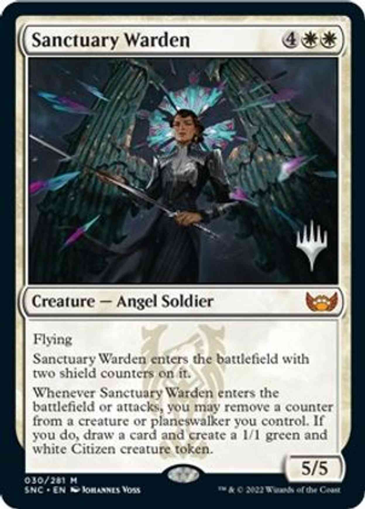Sanctuary Warden magic card front