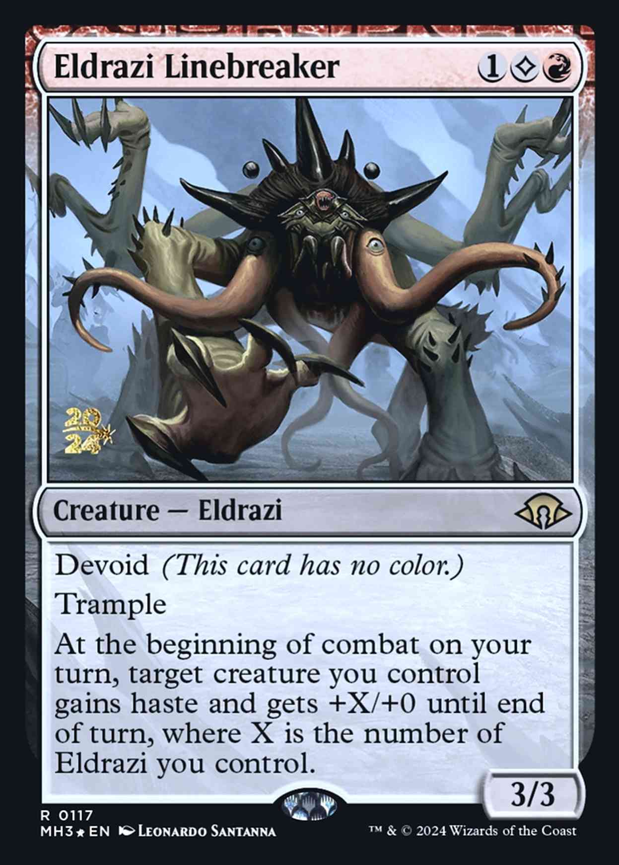 Eldrazi Linebreaker magic card front