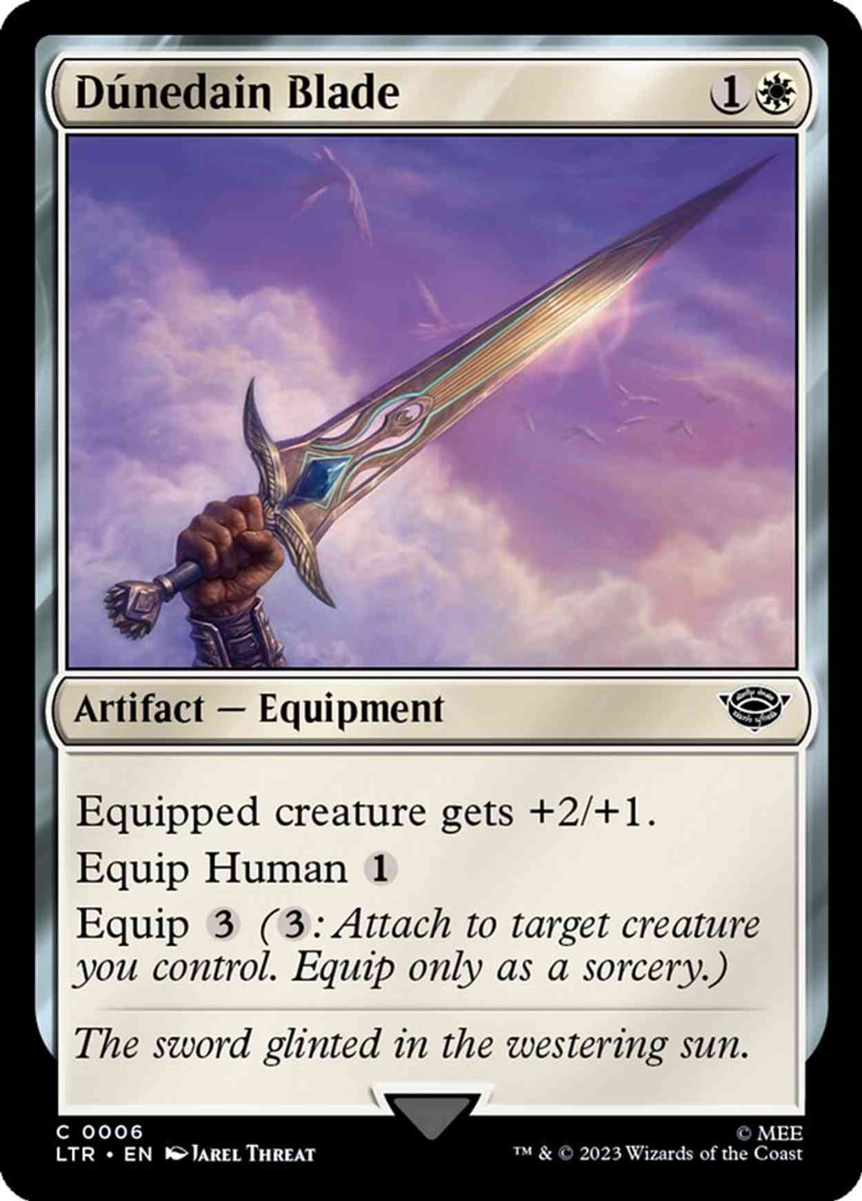Dúnedain Blade magic card front