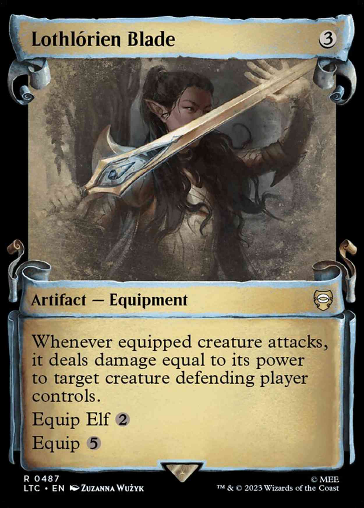 Lothlórien Blade (Showcase Scrolls) magic card front