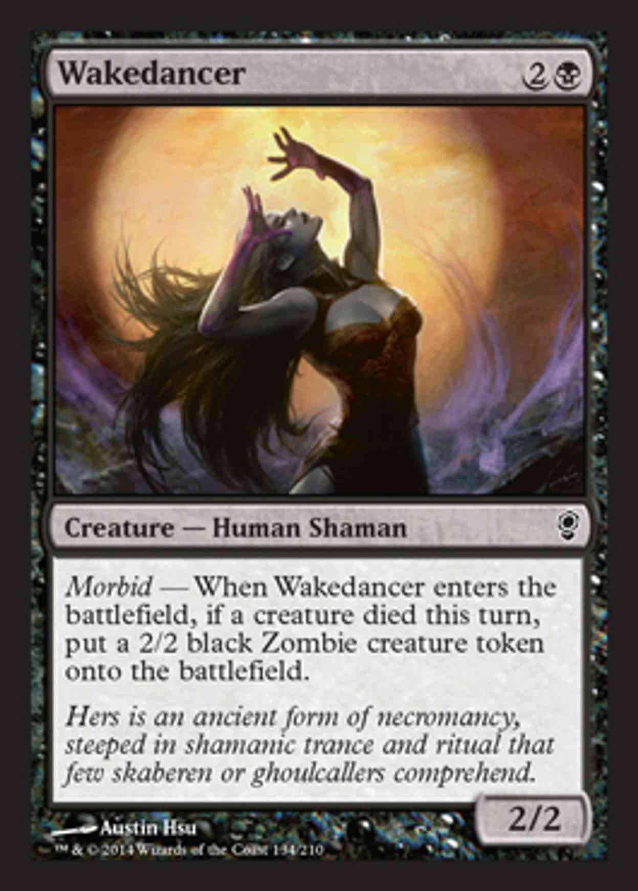 Wakedancer magic card front
