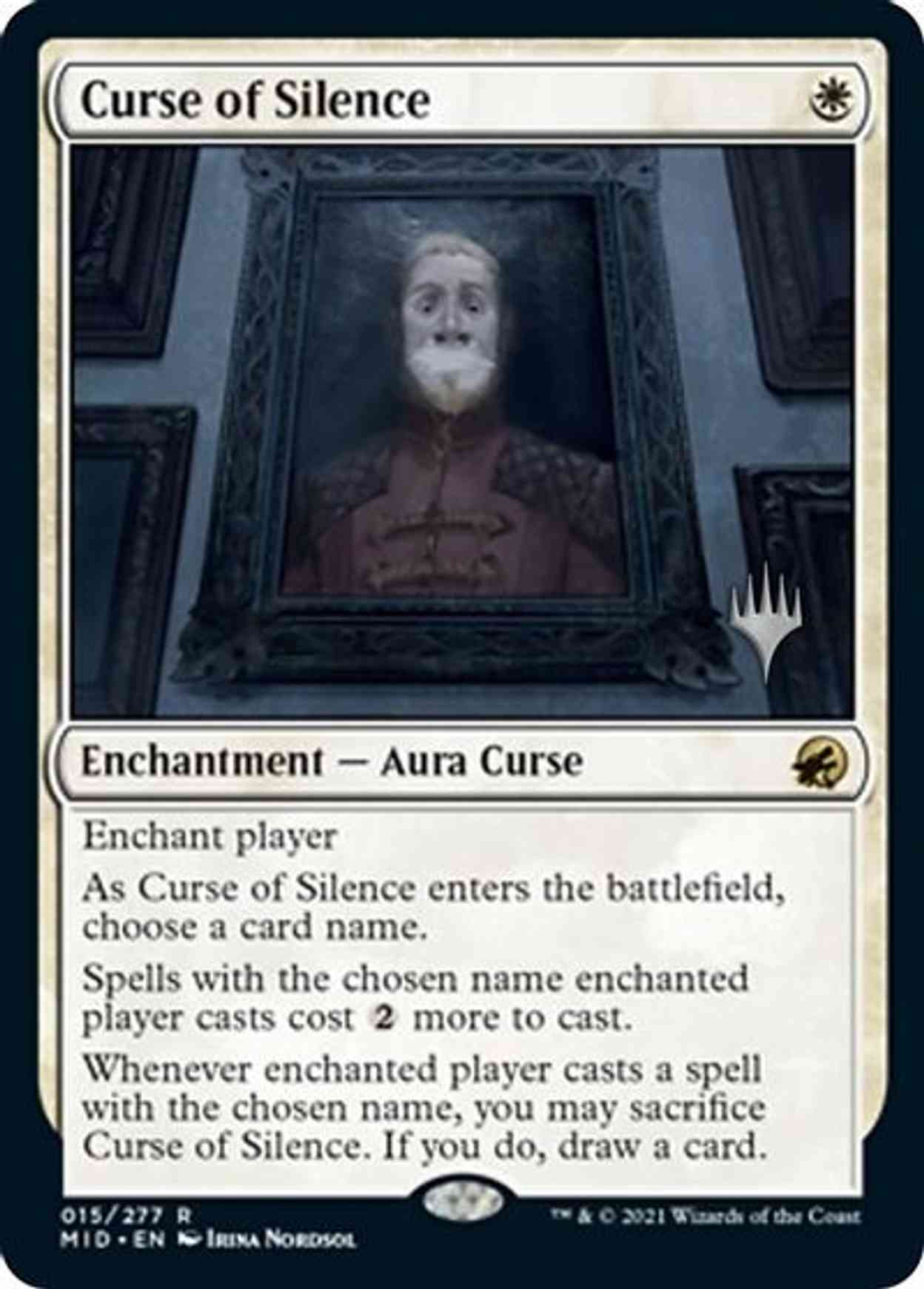 Curse of Silence magic card front