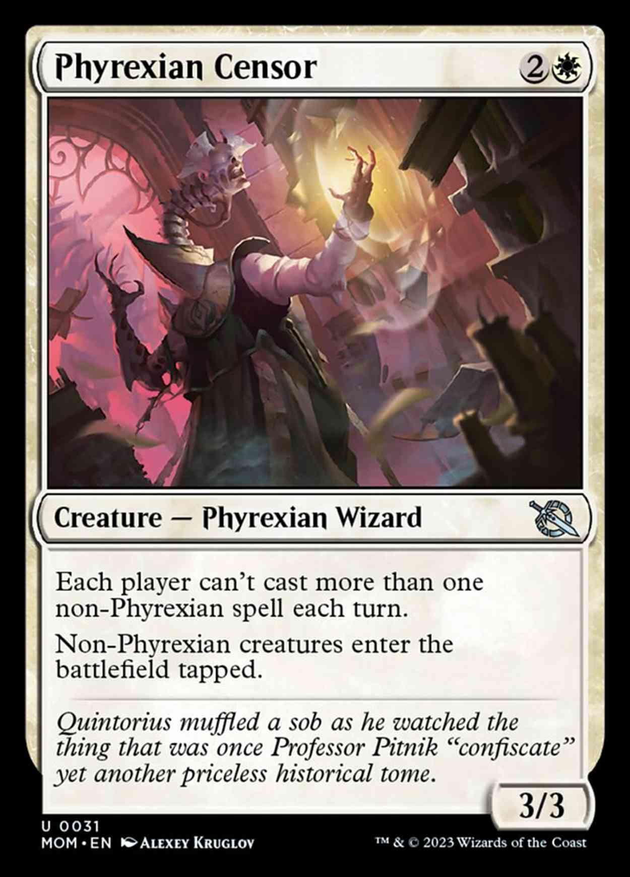 Phyrexian Censor magic card front